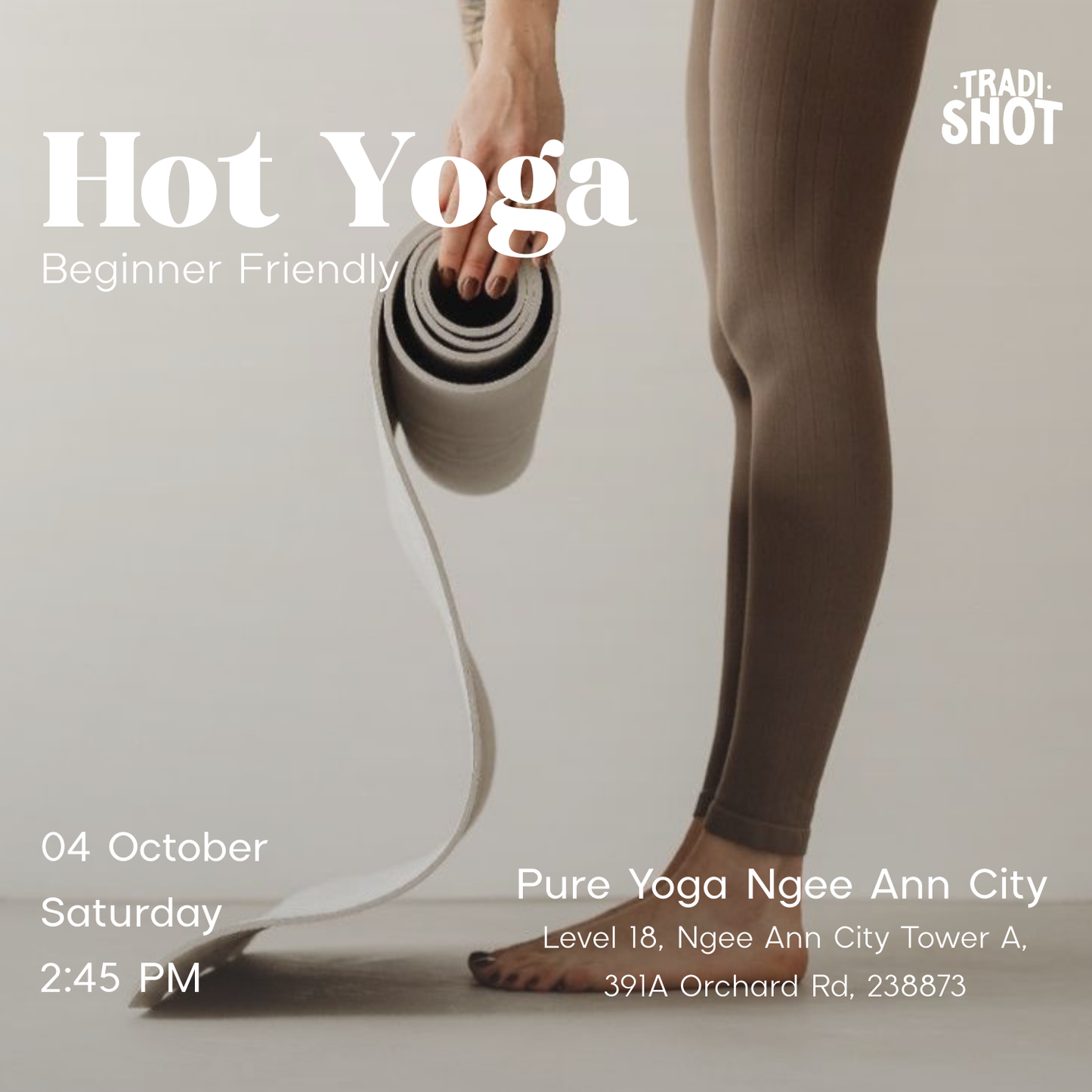 Hot Yoga Community Event (Beginner Friendly) - 4 October 2025