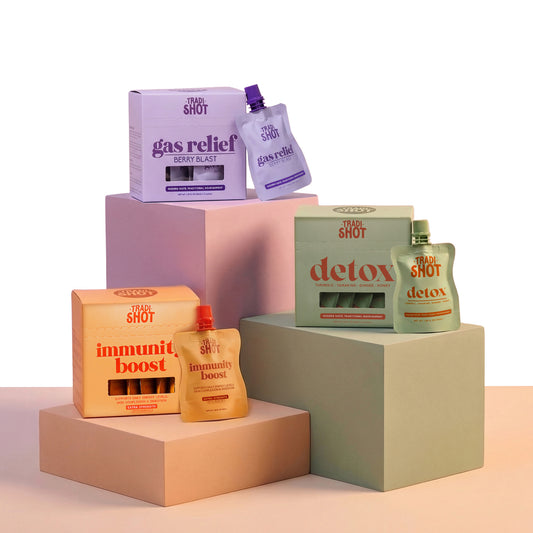 Jamu Trio Essentials - Immunity + Detox + Gas Relief