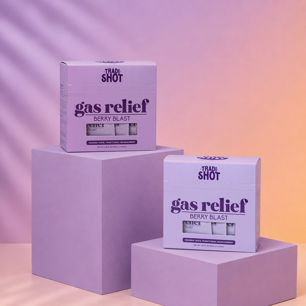 Tradishot Gas Relief 2 Box Bundle